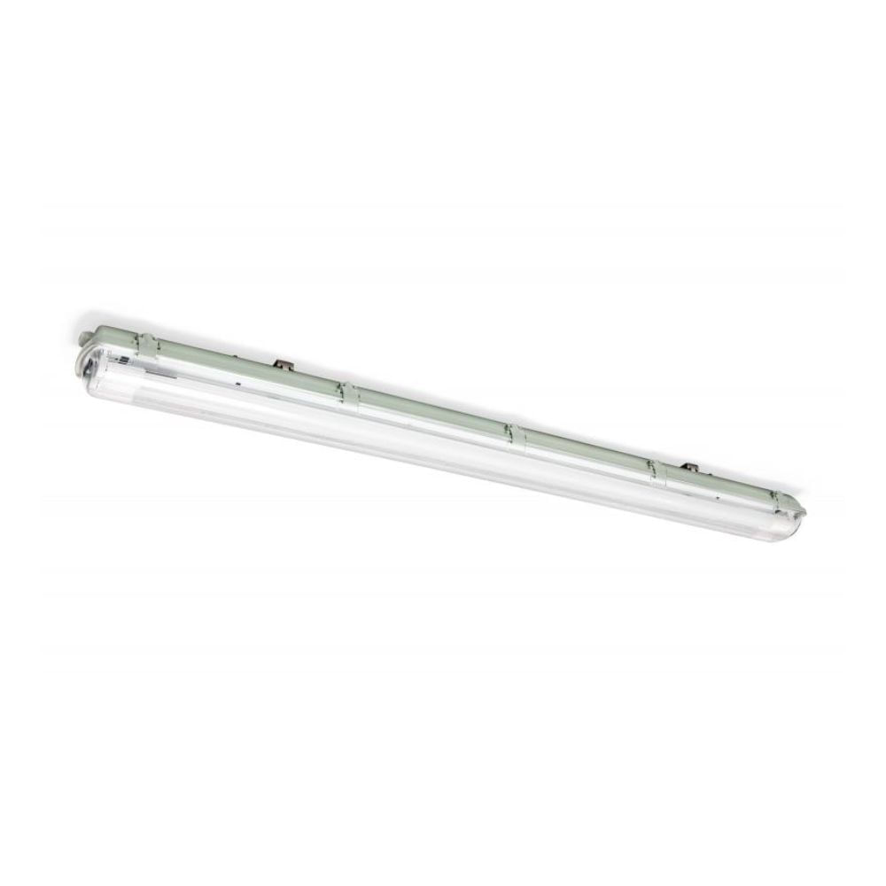 Luminária Hermética Para 2 Lâmpadas 14/16/18/20W IP65 Lumepetro ANDRA