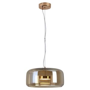 Pendente Led 7W 3000K Bivolt Onix/Transparente Petrus Ayla