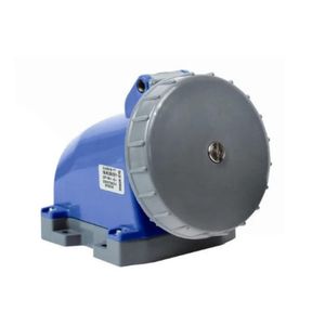 Tomada De Sobrepor 3P+T 32A 220/240V Azul 9H Shock Tite S-4209W Steck