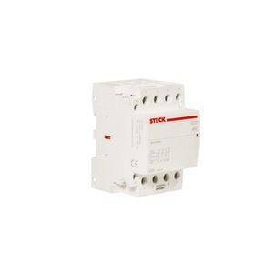 Contator Modular 4P 63A 400V 50/60Hz 4Na SDM6340M Steck