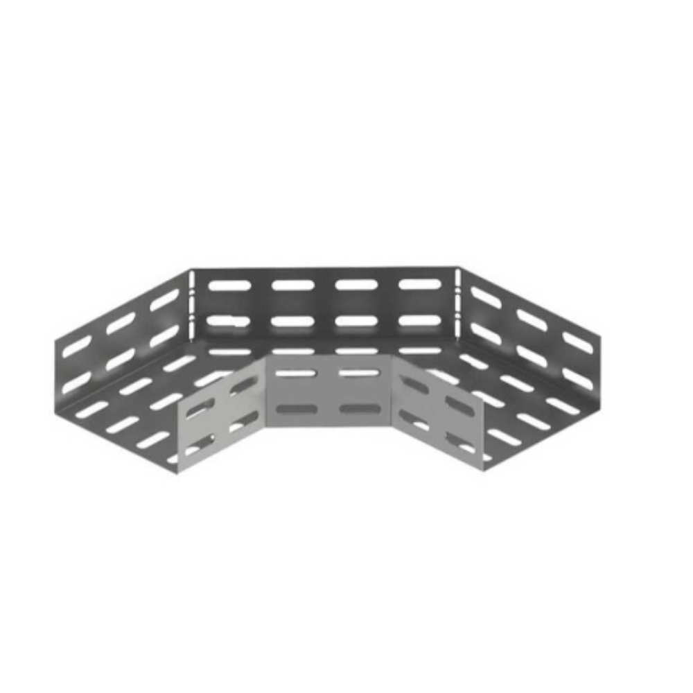Curva Horizontal 5X5Cm 90° R150 Perfurada Sem Virola #22 Pré