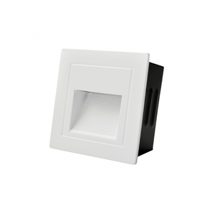 Arandela LED de Embutir 3W 3000K Luz Amarela Branco LM-877 IP20 Bivolt Luminatti