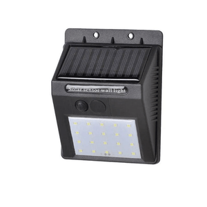 Luminária Solar LED 4W 6500K Luz Branca 9660 Preto IP65 Gaya