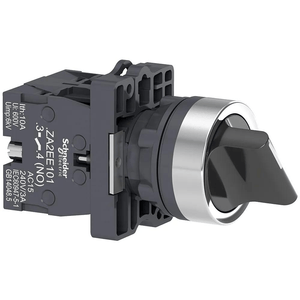 Comutador 22Mm Plástico Manopla Curta 3 Posições Retorno Centro 2Na XA2ED53 Schneider