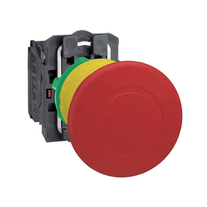 Botão 22Mm Plástico Emergência Cogumelo 40Mm Vermelho 2Nf XB5AS8444 Schneider