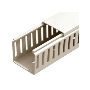 Canaleta Recorte Aberto 50X 80Mm 2 metros Bege 105079 Dutoplast