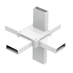 Caixa Derivação Alumínio X 2X2 Prf45 Branco Dt-53340.00 105665 Dutotec