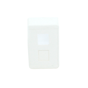 Porta Equipamento Abs Para 2 Tomadas Quadrada Branco Dt-61240.00 107777 Dutotec