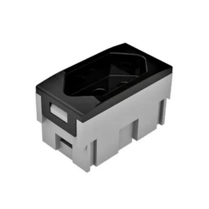 Módulo Tomada 2P+T 10A-250V Preto Redondo Dx 99130.10 133285 Dutotec
