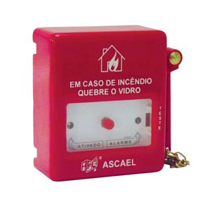 Botoeira Endereçável Com Martelo Abde-A/M 1024 002091 Ascael