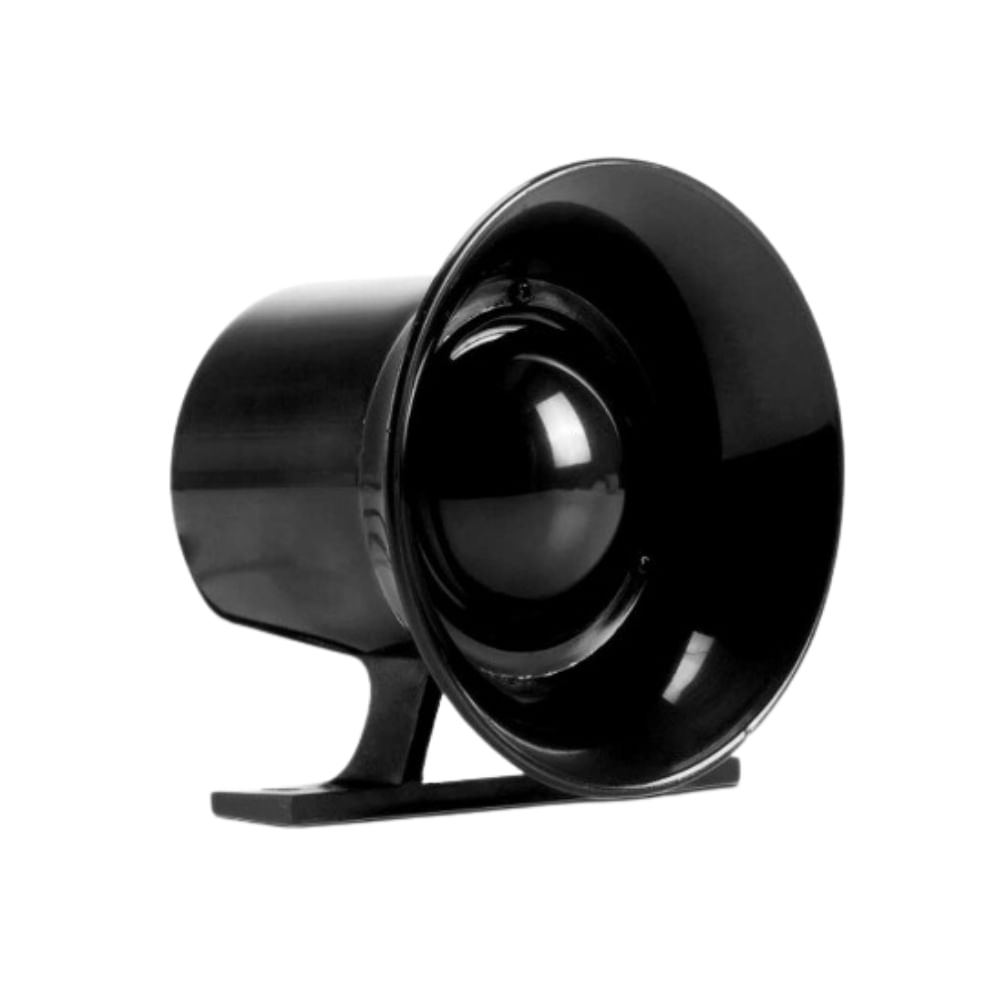 Sirene Intermitente 12/24Vcc Bi-Tonal Com Domo Asc-1224 006002