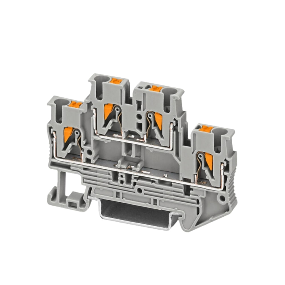 Conector de Passagem 0,14-4Mm² Pttb 2,5 Push-In 3210567 Phoenix