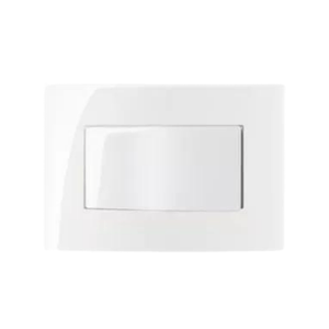 Conjunto Montado 1 Interruptor Simples 10A 250V Branco Para Móvel Sleek Margirius