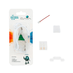 Kit Acessórios Conexão Para Fita Neon Slim 12V/24V 1471 Gaya