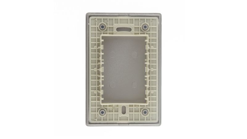 Placa 4X2 Cega Com Suporte Aço Novara AC-1500/42 Dicompel | ANDRA