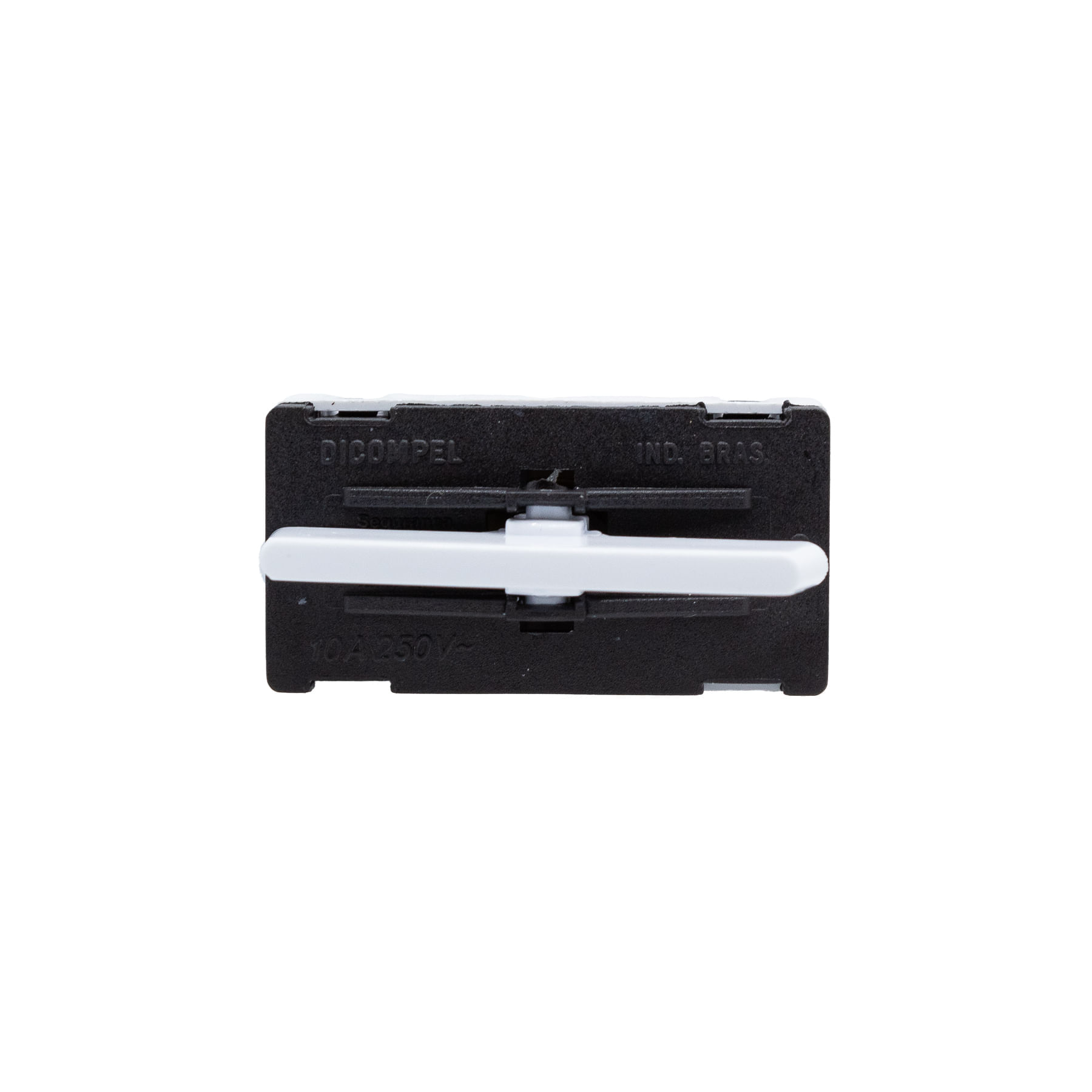 Módulo 1 Interruptor Paralelo Dc-1100/71 Branco Novara Dicompel