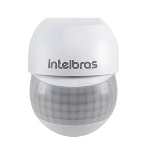 Sensor Presença Biv 500/2000W Sobrepor Parede Branco Esp 180 4823007 Intelbras