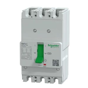 Disjuntor 3P Go Pact 63A 25Ka/220V-15Ka/380V Fixo G12E3F63 Schneider