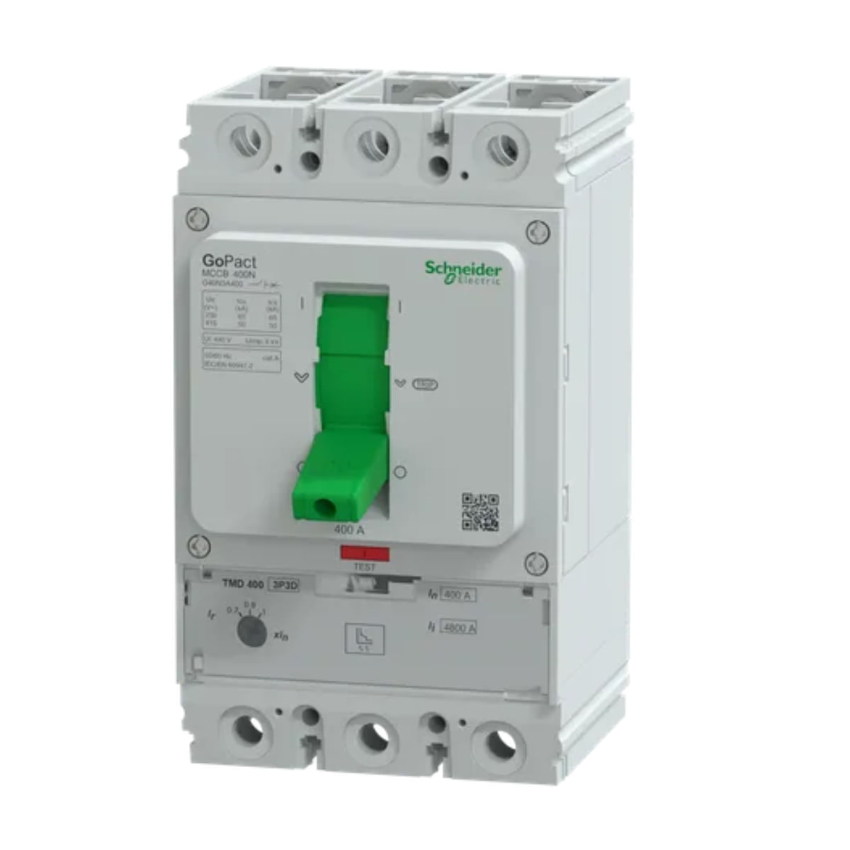 Disjuntor 3P Go Pact 400A 65Ka/220V G40N3A400 Schneider