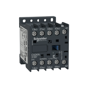 Contator Auxiliar Mini 24V 50/60Hz 3Na E 1Nf Ca2-Kn31B7 Schneider
