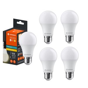 Kit 5 Lâmpadas LED Bulbo E-27 Bivolt 9W 806 Lúmens Ledvance