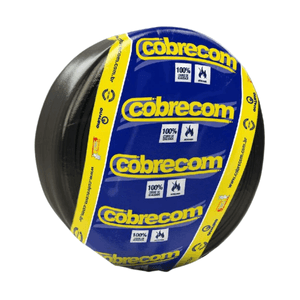 Cabo Flexível 750V 16,00Mm Preto 70G CL5 Nm247-3 Cobrecom - Vendido Por Metro
