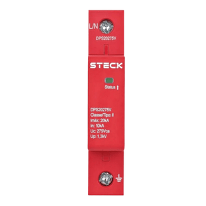 Protetor Sobrecarga Dps 1 Pólo 65Ka 275V Classe Ii Dps65275V Steck
