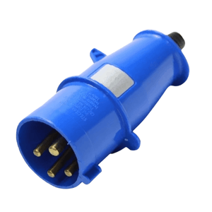Plug Negativo 3 Pólos+T 16A-220/240V 9H Azul Sn-4079 Steck