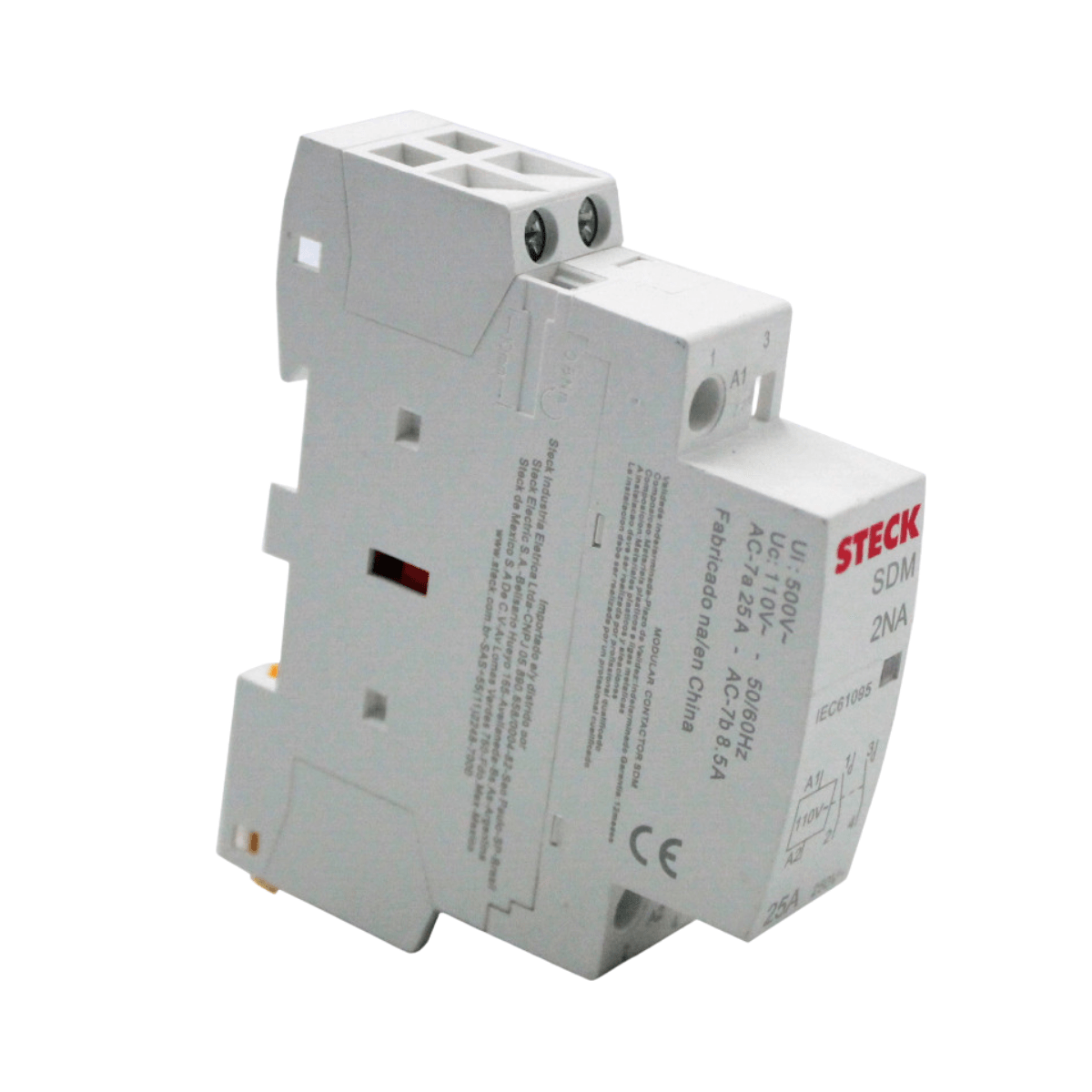 Contator-Modular-2-Polos-25A-110V-2Na-0Nf-50-60Hz-Sdm2520F-Steck