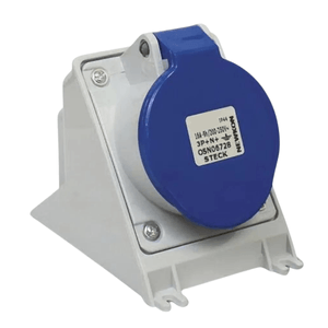 Tomada de Sobrepor 3 Pólos+T 63A-220/240V Azul 9H Brasikon S-4509 Steck