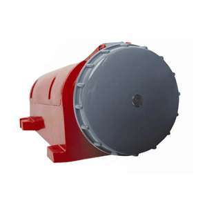 Tomada de Sobrepor 3 Pólos+T+N 63A-380/440V Vermelho 6H Shock Tite S-5506/W Steck
