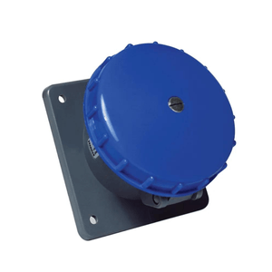 Tomada de Embutir 3 Pólos+T+N 63A-220/240V Azul 9H Brasikon S-5549 Steck