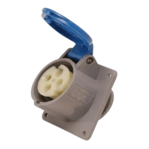 Tomada de Embutir Negativa 2P+T 32A-220/240V Azul Sn-3246 Steck