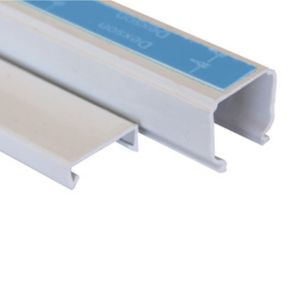 Canaleta Lisa 25X25Mm 2 metros DXN10091 com Adesivo Dexson Schneider