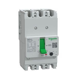 Disjuntor 3 Pólos Go Pact 100A 25Ka/220V-15Ka/380V 80 A 100A G12E3A100 Schneider