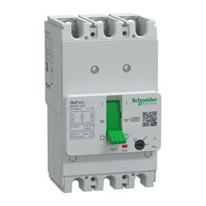 Disjuntor 3 Pólos Go Pact 16A 50Ka/220V-30Ka/380V G12F3A16 Schneider