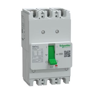 Disjuntor 3 Pólos Go Pact 63A 50Ka/220V-30Ka/380V Fixo G12F3F63 Schneider