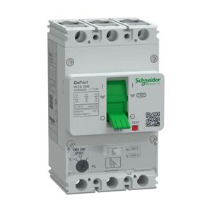 Disjuntor 3 Pólos Go Pact 200A 36Ka/220V- 25Ka/380V G20B3A200 Schneider