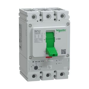 Disjuntor 3 Pólos Go Pact 250A 36Ka/220V-25Ka/380V G25B3A250 Schneider