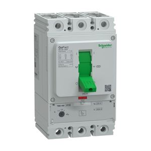 Disjuntor 3 Pólos Go Pact 250A 50Ka/220V-36Ka/380V G40F3A250 Schneider