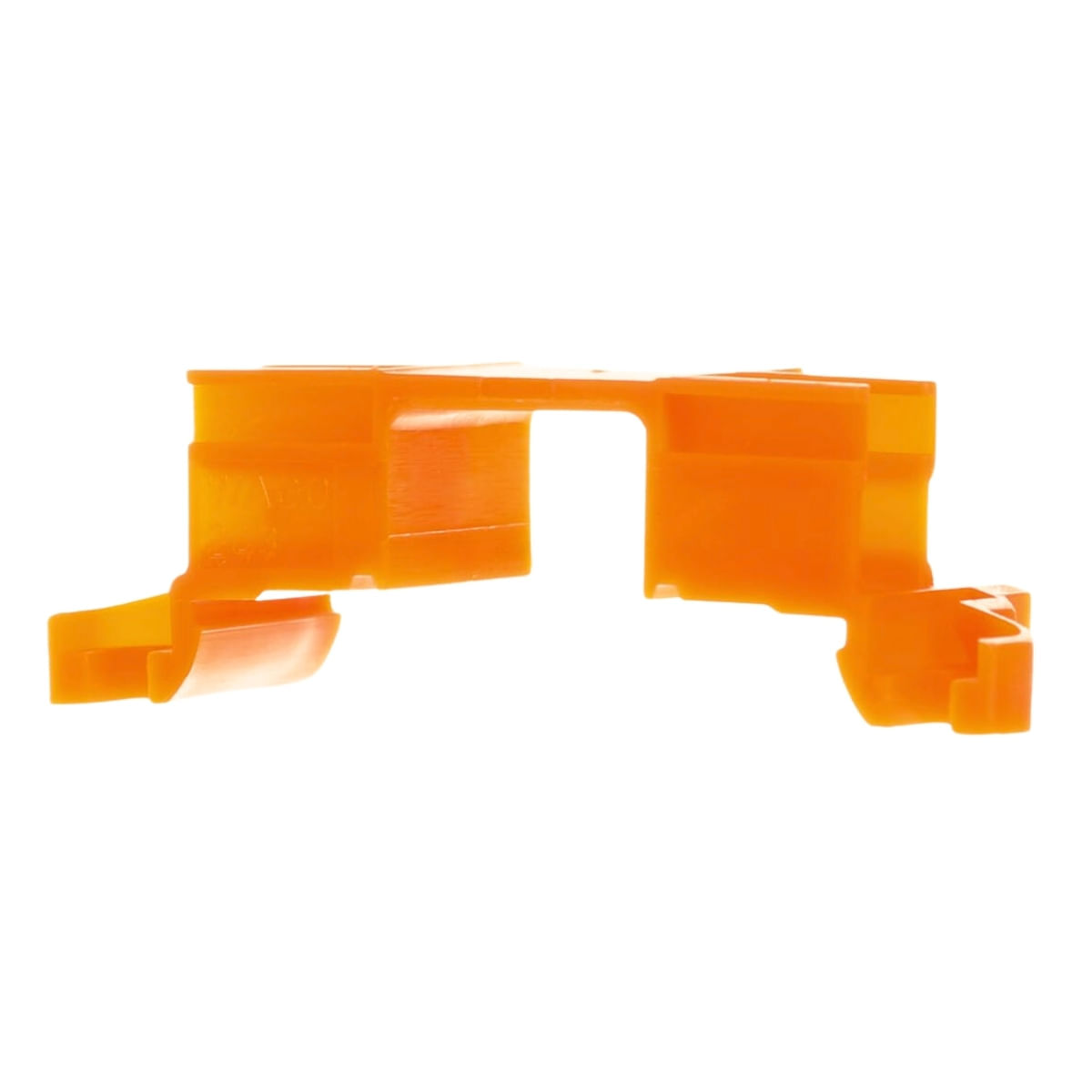 Suporte Conector Emenda Laranja Linha 243 4 Pólos 243-112 Wago