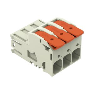Conector Macho De 1 Condutor MCS 25Mm 76A 3 Vias Com Alavanca 832-1203 Wago