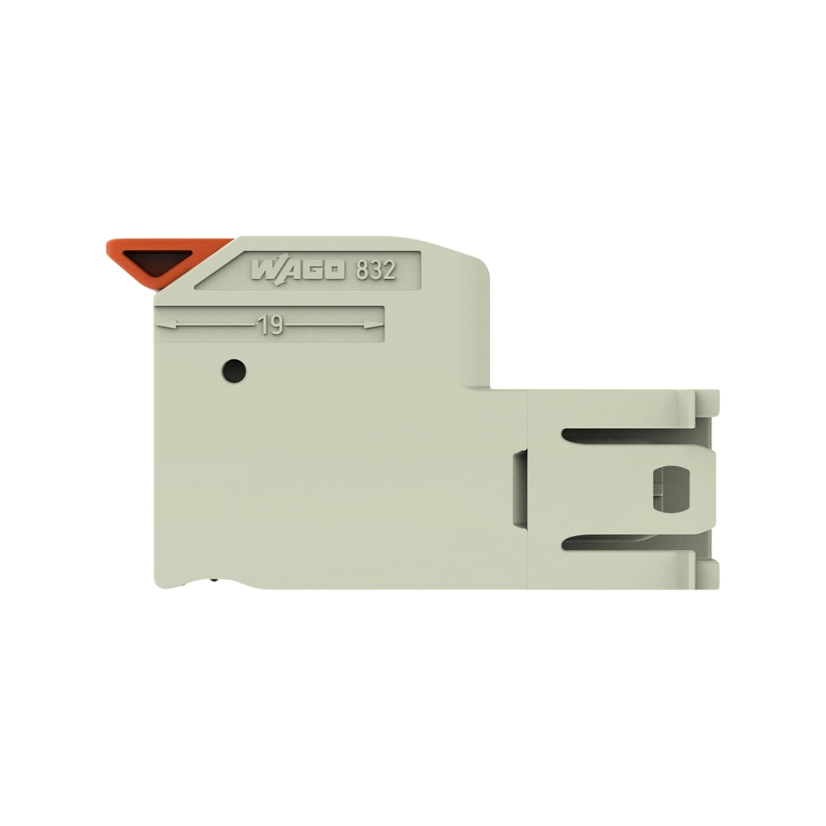 Conector Macho De 1 Condutor MCS 25Mm 76A 3 Vias Com Alavanca 832
