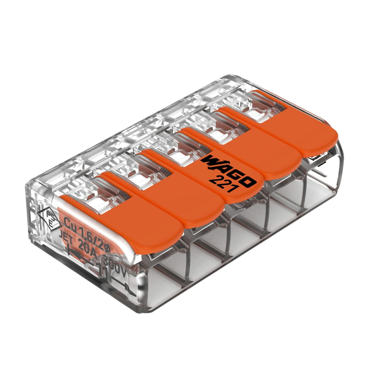 Conector de Emenda 5P 4mm