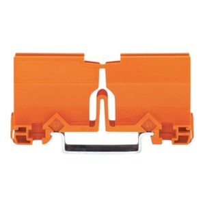 Suporte Para Conector Emenda 773 Laranja Wago