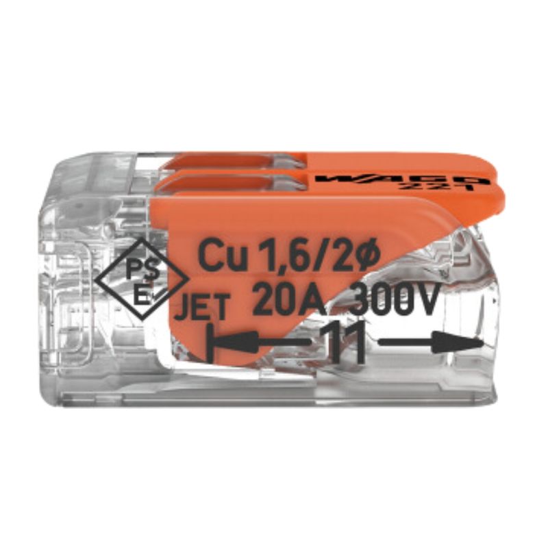 Wago Quick-connector 100pc 2273-205 0.5-2.5 Mm² - Rallonge Electrique