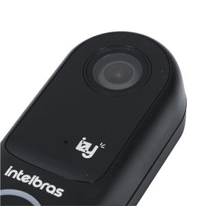 Vídeo Porteiro Inteligente Wi-fi IVW3000 Preto 4525007 IZY Intelbras