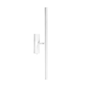 Arandela Led 3W 3000K Luz Amarela Bivolt Branca 43Cm Ay178100 Iris Ayla