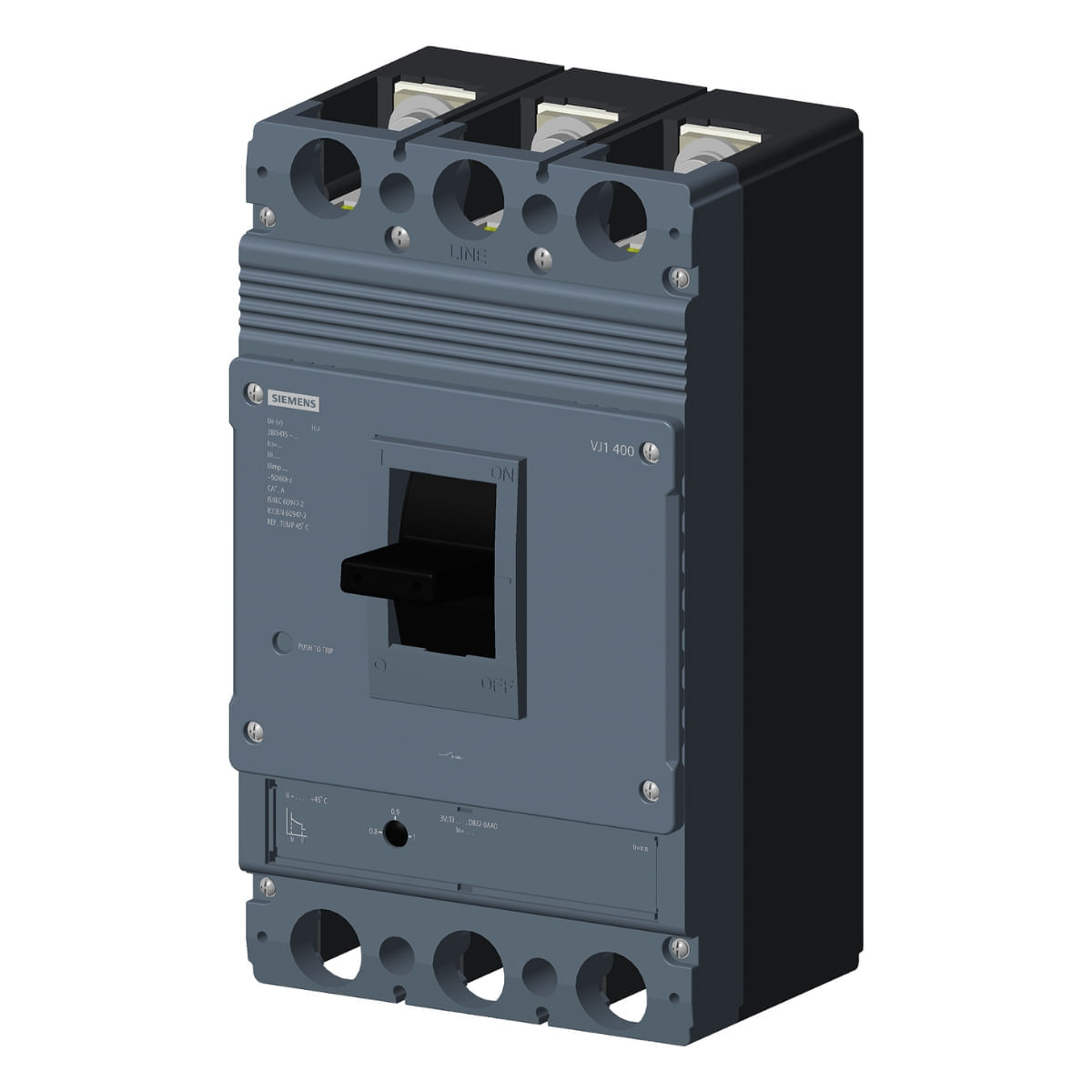 Disjuntor Caixa Moldada Tripolar 256-320A 36Ka 380V 3VJ1332-5DB32