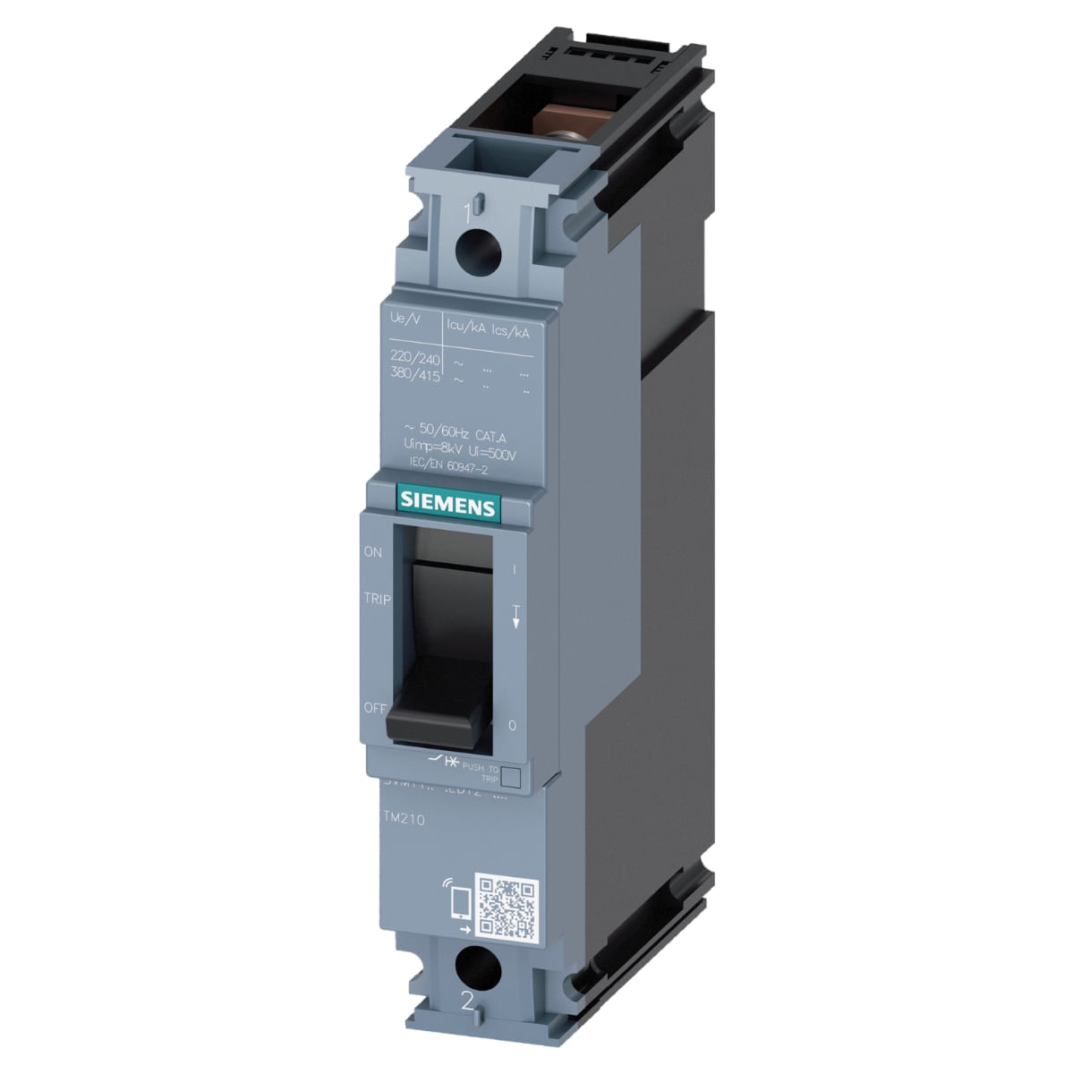 Disjuntor Monopolar Siemens 3vm1140-4ed12-0aa0 40a 1p 36ka